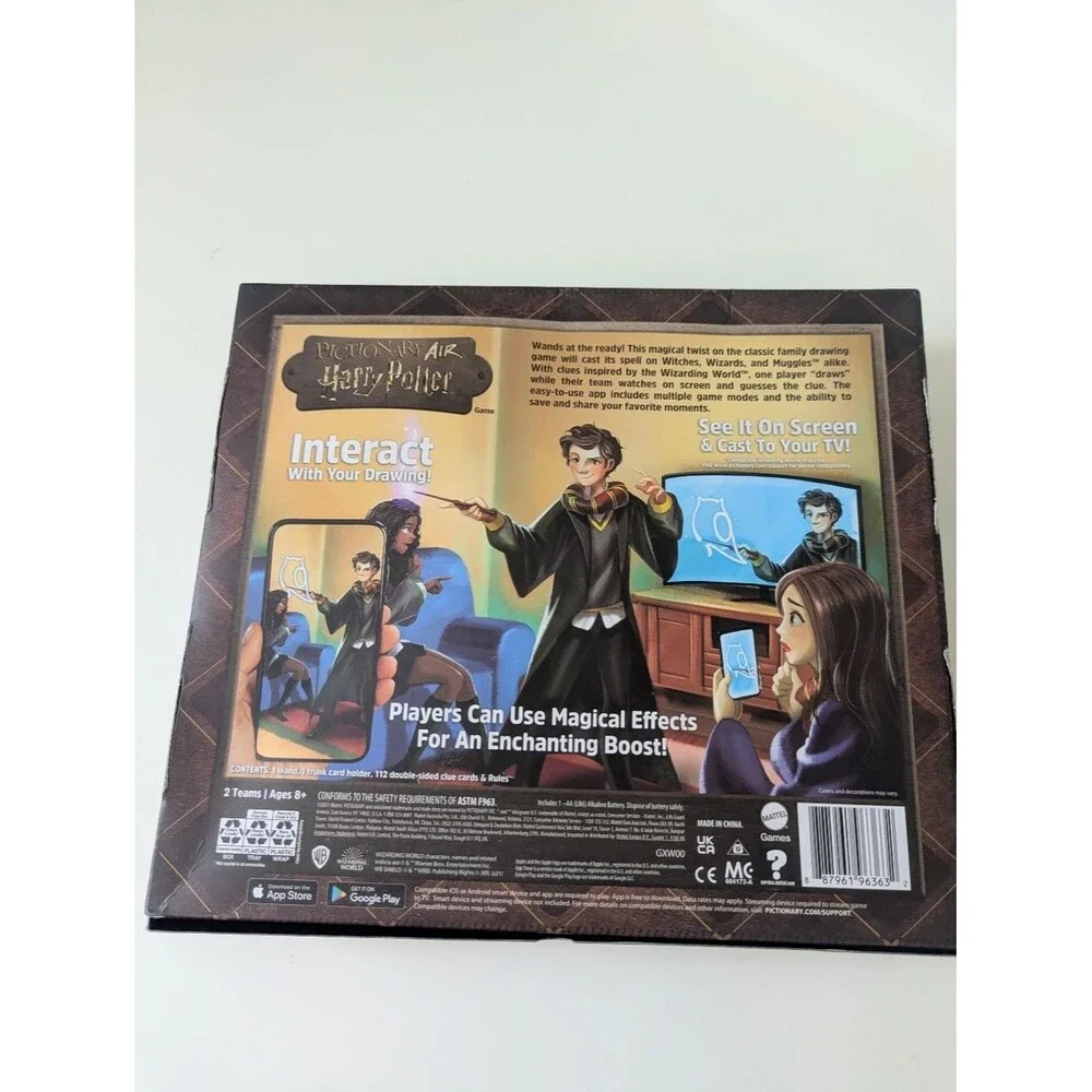 Pictionary Air Harry Potter Wand Game NWT Family Game Night Wizardcore